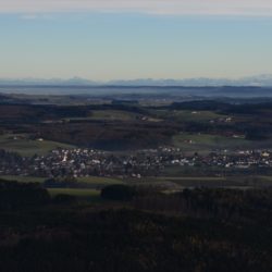 Isen mit Alpen