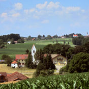 Ausblick über Isen