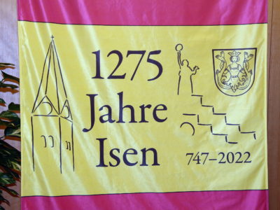 127 Jahre isen, Fahne