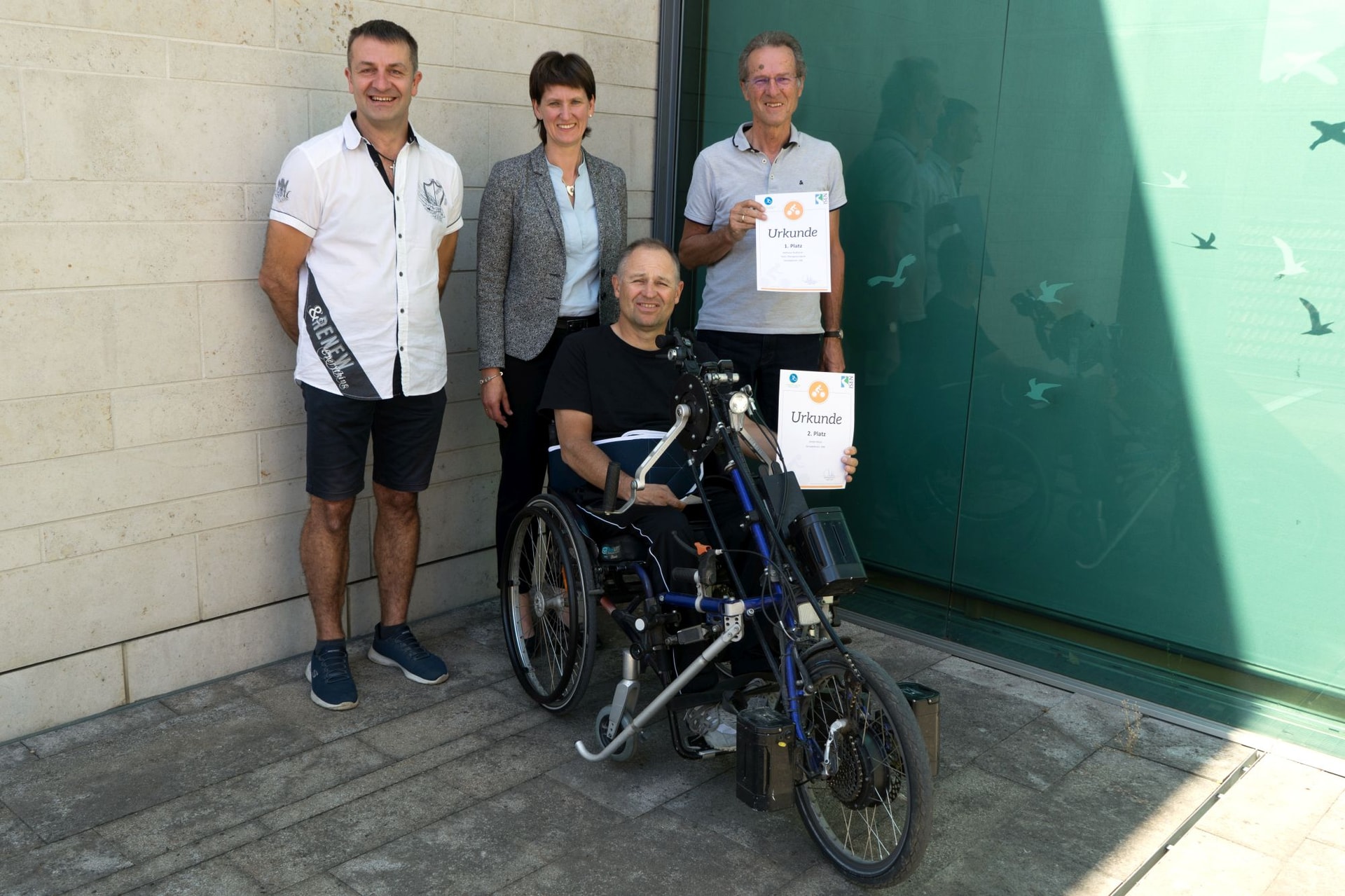 Siegerehrung beim Stadtradeln-Wettbewerb