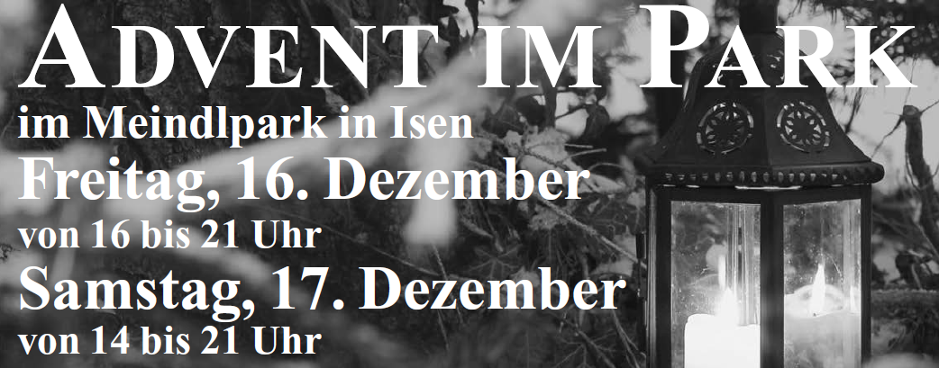 Nikolausmarkt und Advent im Park