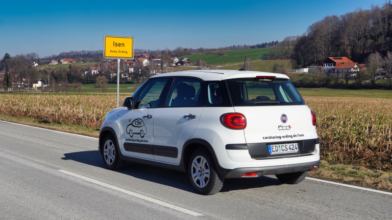 Nach einem Monat: Erfolgreiche Startphase für das Carsharing-Projekt in Isen