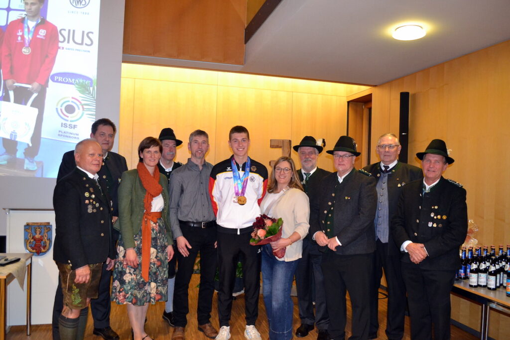 Feierlicher Empfang für Weltmeister Moritz Kellner