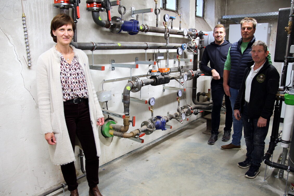 Schule ans Nahwärmenetz angeschlossen