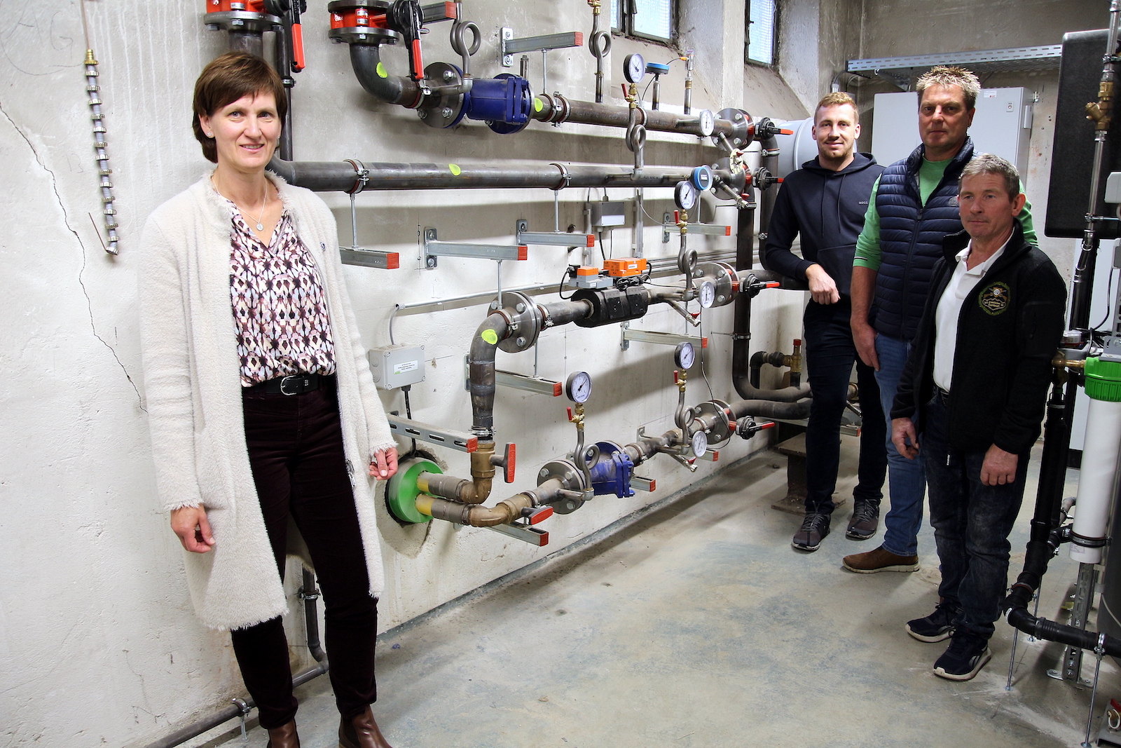 Schule ans Nahwärmenetz angeschlossen